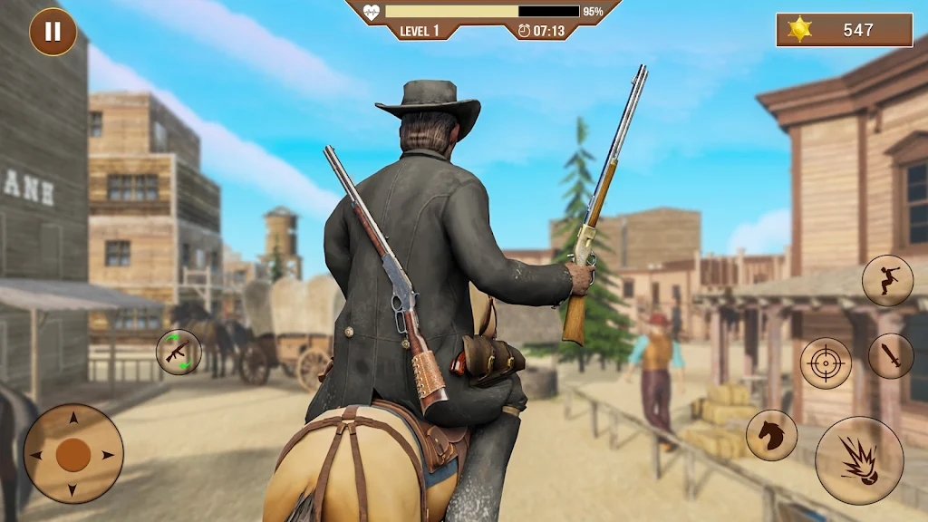 West Cowboy Shooting Games 3D應用截圖第1張