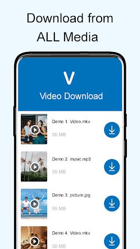 X Hot Video Downloader- Free Video Downloader 2021 Ảnh chụp màn hình 2