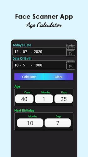 Face Scanner - Age Calculator Screenshot 2