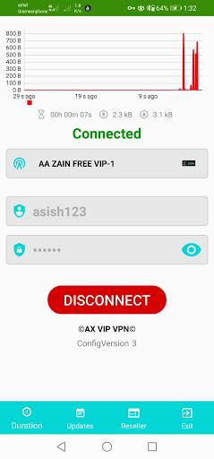 AX VIP VPN Captura de pantalla 3