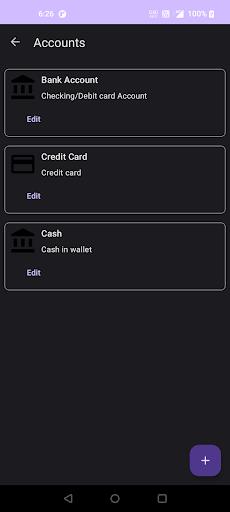 Expense Tracker Captura de pantalla 1
