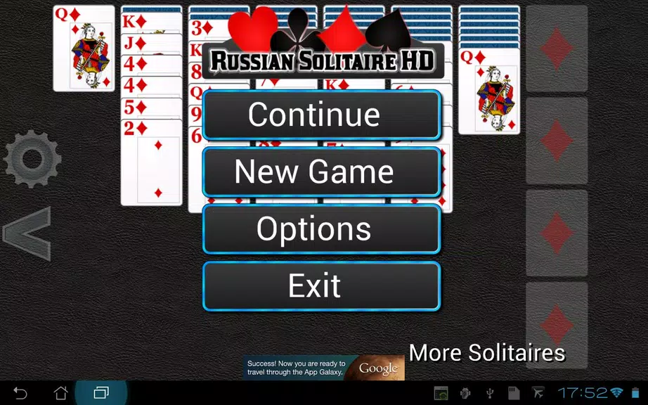 Russian Solitaire HD Captura de tela 1