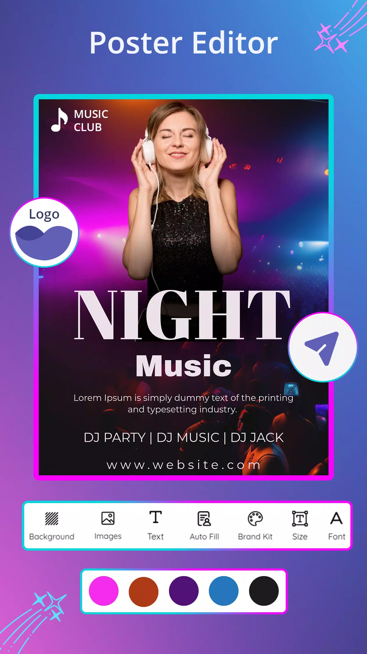Poster Maker AI flyer maker スクリーンショット 3