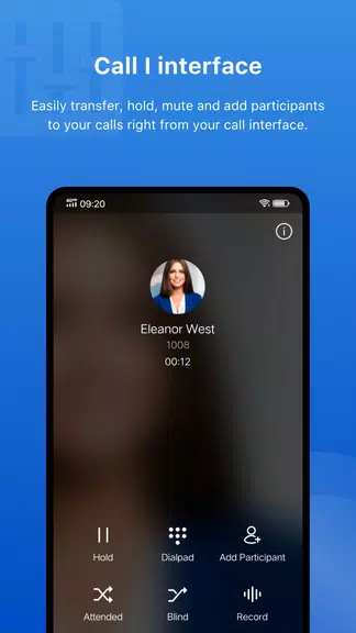 Yeastar Linkus Mobile Client Captura de tela 1
