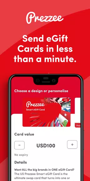 Prezzee eGift cards Zrzut ekranu 1