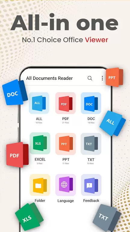 Document Reader PDF Reader スクリーンショット 1