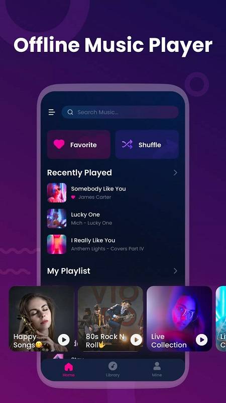 Offline Music Player: My Music 스크린샷 4