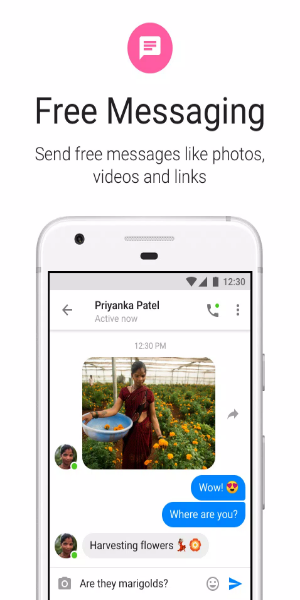 Messenger Lite Captura de pantalla 1