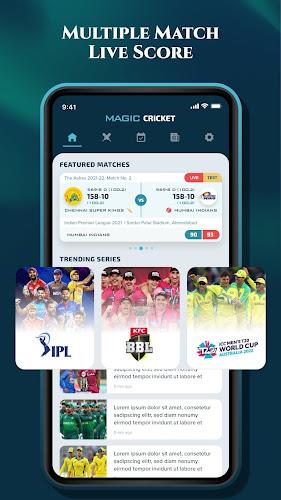 Magic Cricket Live Line - Exch Captura de tela 1