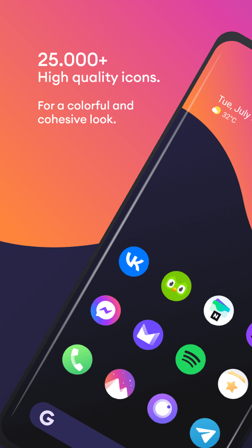 Australis - Icon Pack Mod स्क्रीनशॉट 1