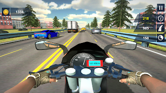Endless Moto Traffic Racer 3D Captura de tela 3