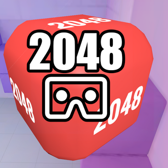 2048 3D CardBoard Game Schermafbeelding 1