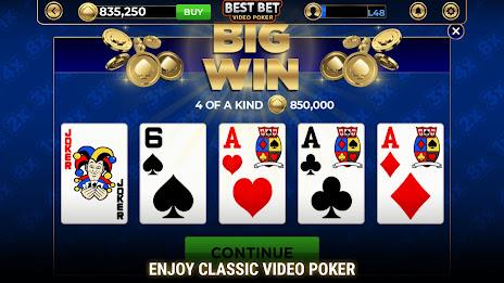 Best-Bet Video Poker स्क्रीनशॉट 2