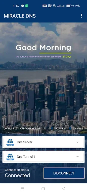Miracle Tunnel Vpn Screenshot 1