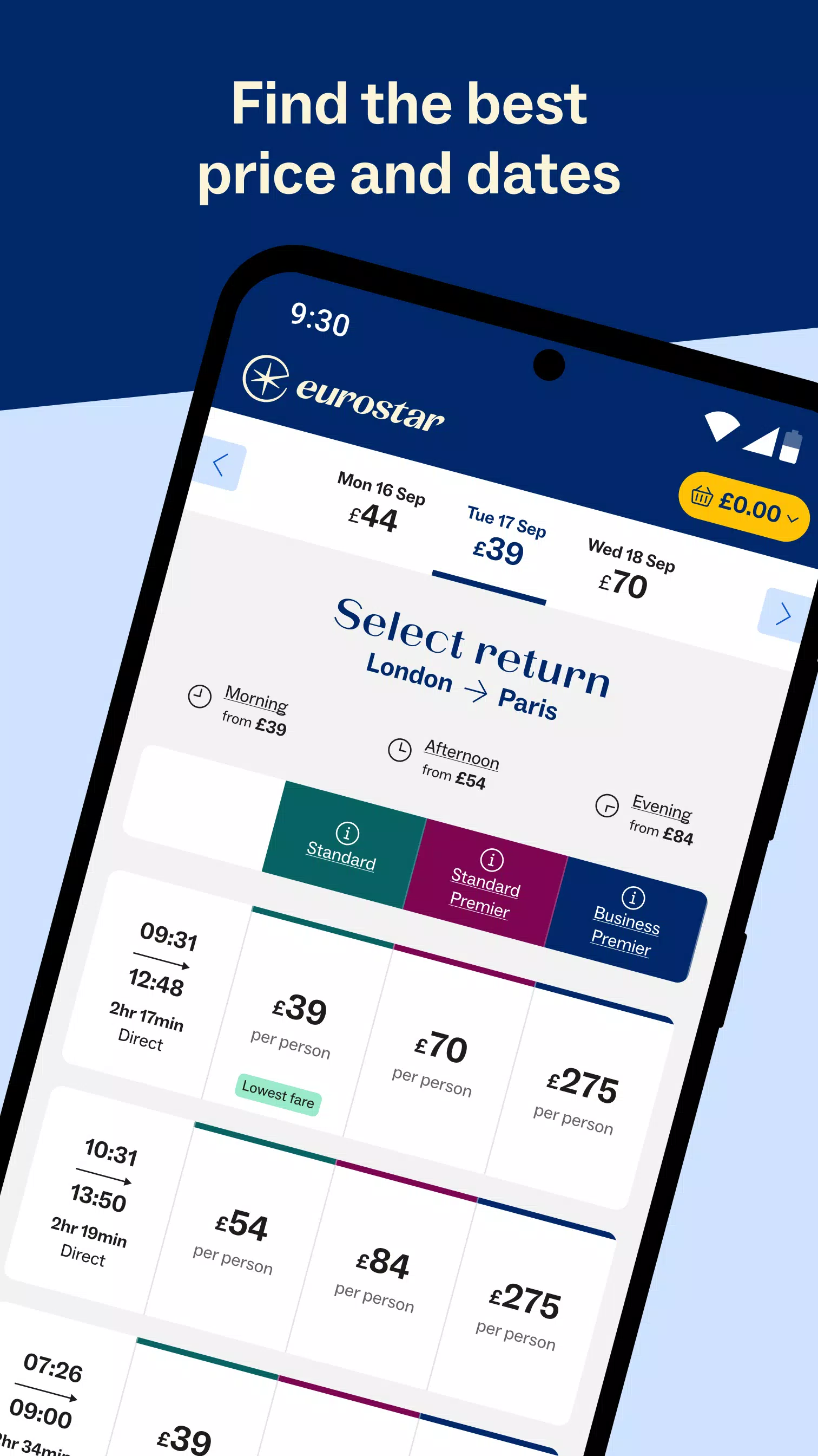 Eurostar Trains ภาพหน้าจอ 4