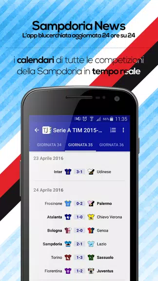 Sampdoria News Captura de tela 3