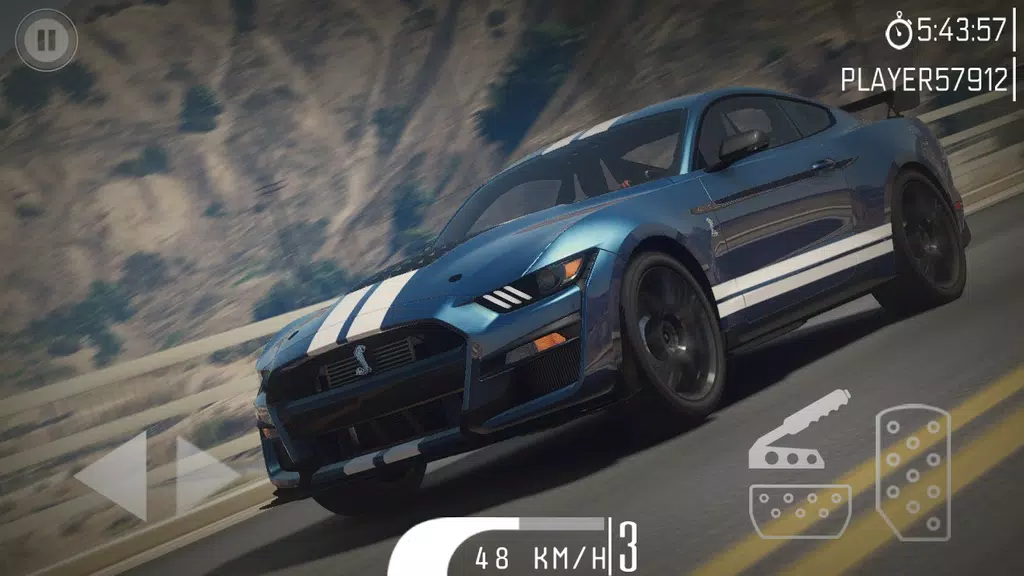 Muscle Mustang Drift & Drag Captura de pantalla 2