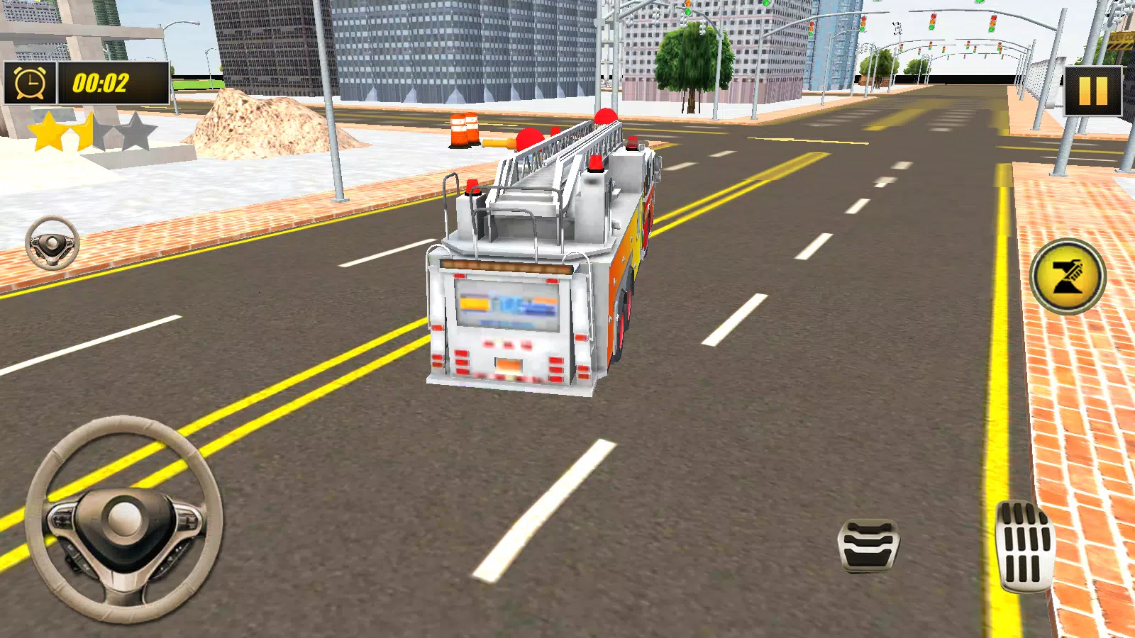 Fire Truck Simulator Rescue Screenshot 3