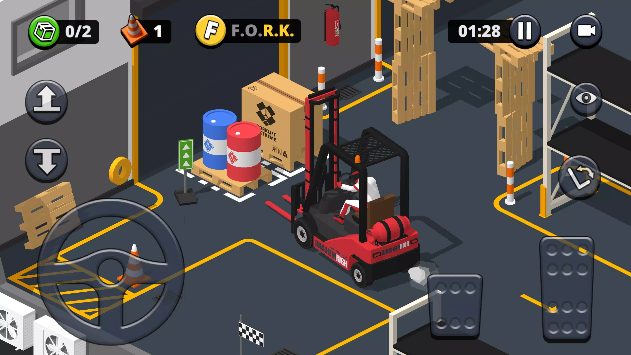 Forklift Extreme Simulator Скриншот 3