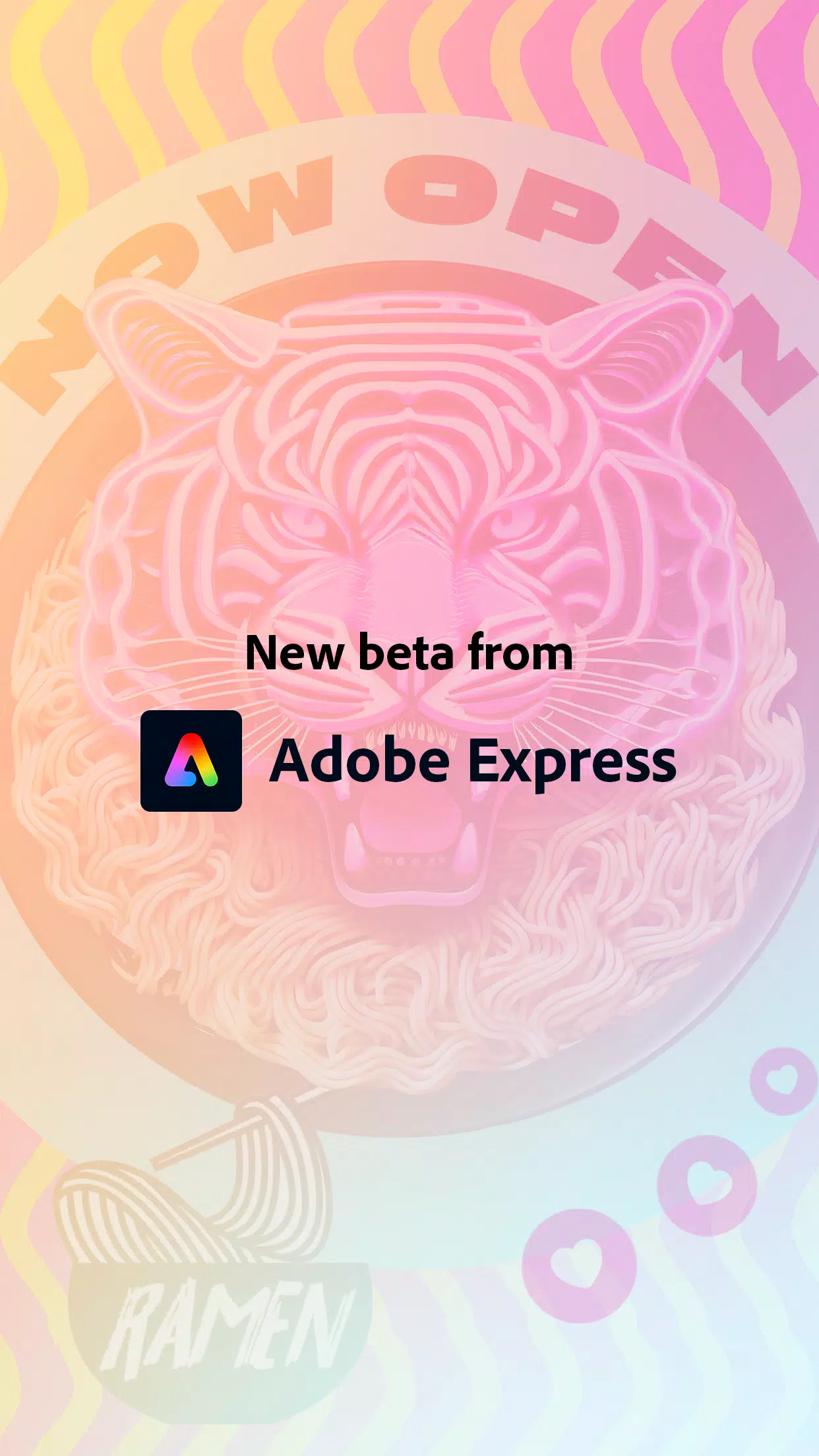 Adobe Express (Beta) ภาพหน้าจอ 1