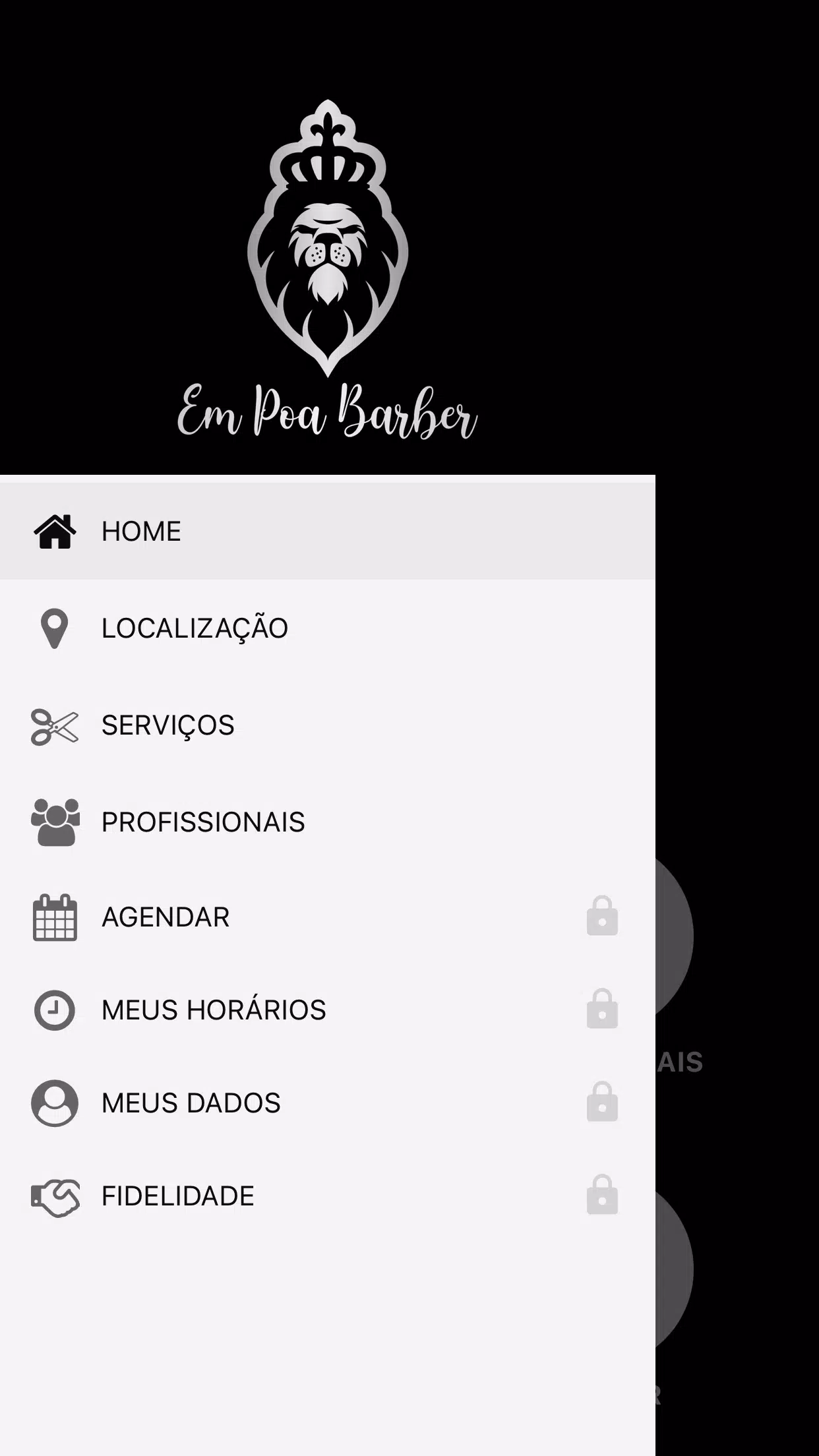 Em Poa Barber Captura de tela 2
