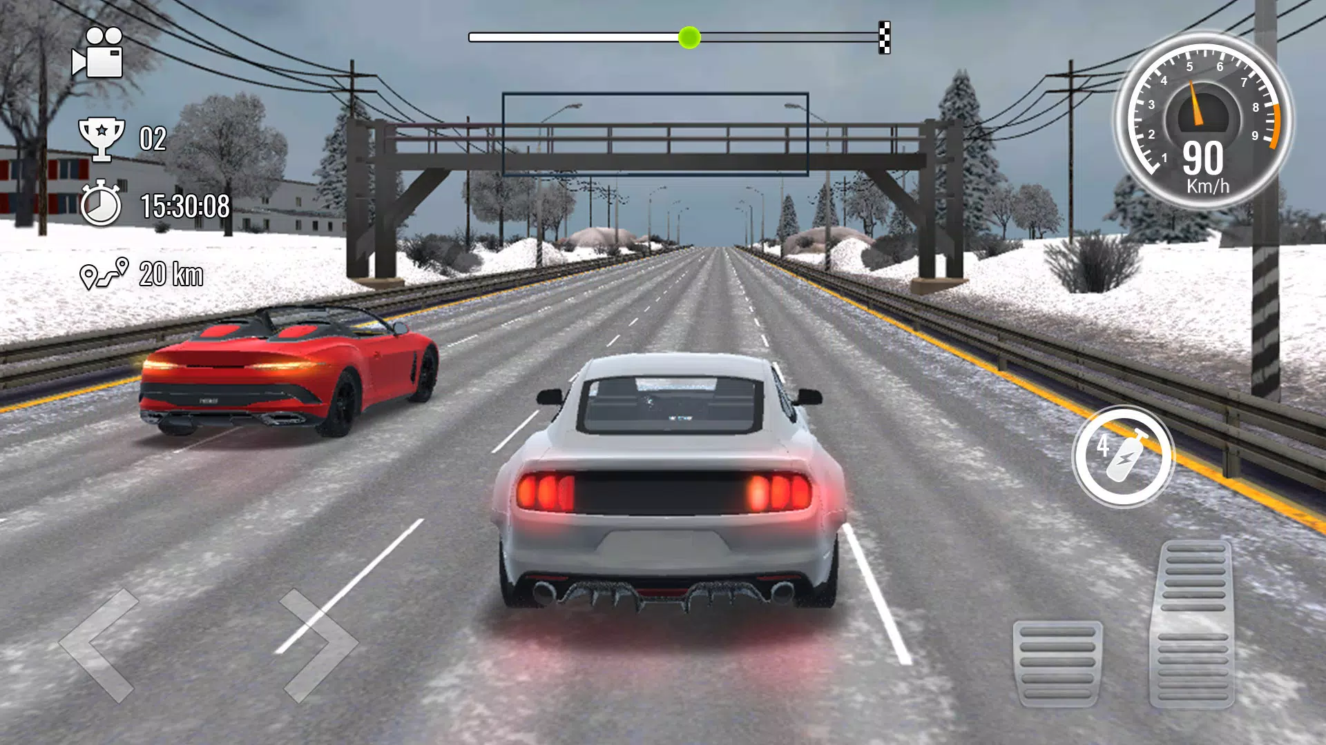 Schermata Traffic Car Driving Game 3