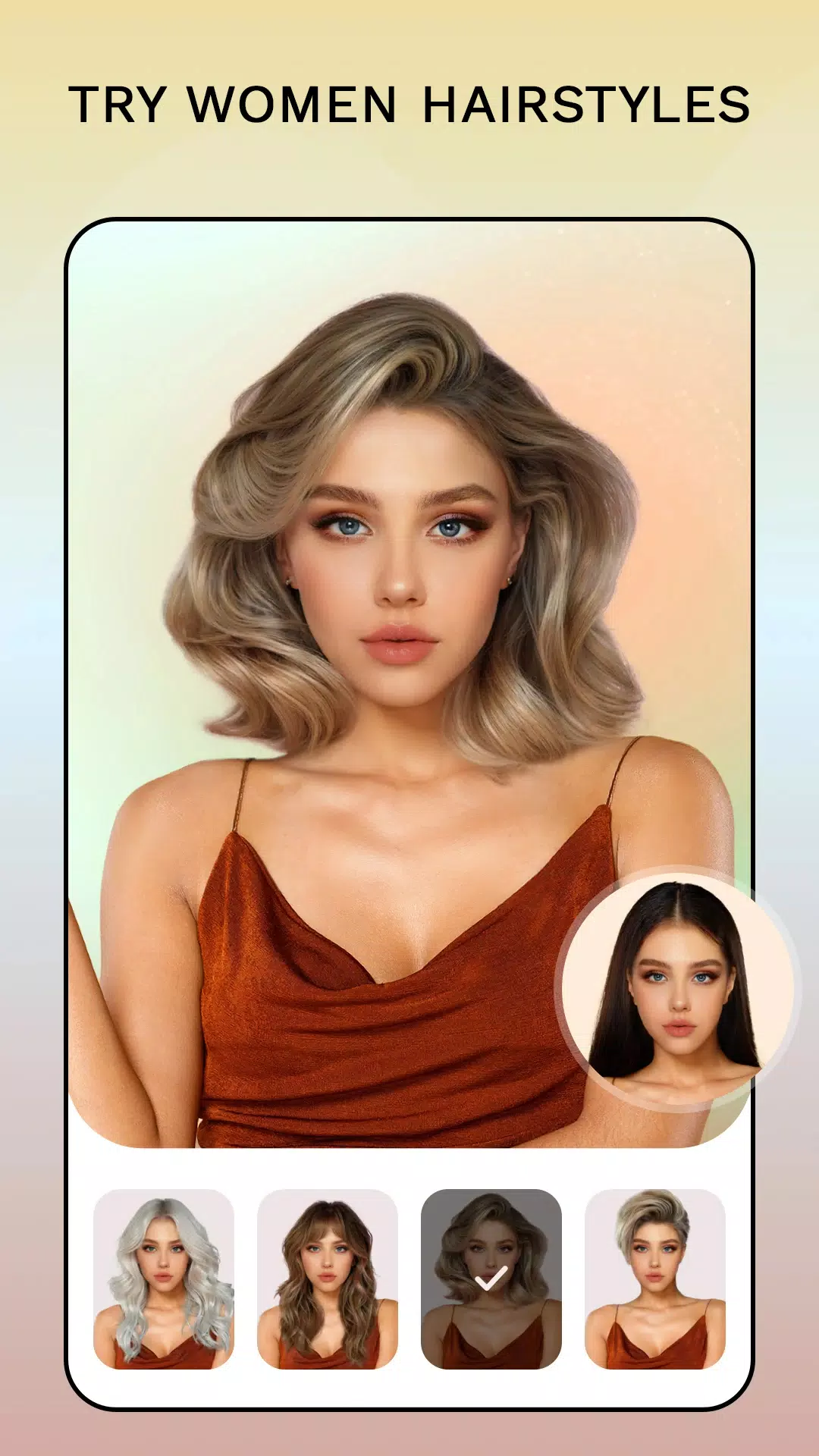 Schermata Hair Color Changer: Hairstyles 2