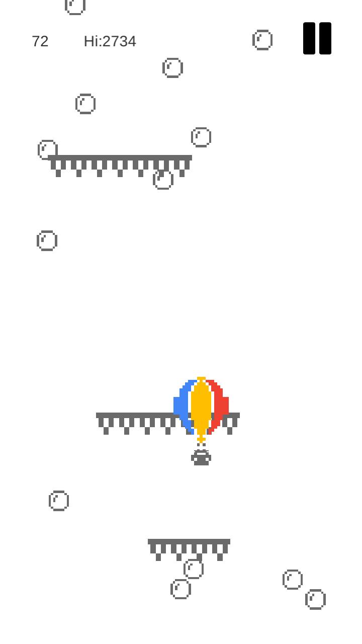 Hot Air Balloon- Balloon Game スクリーンショット 1