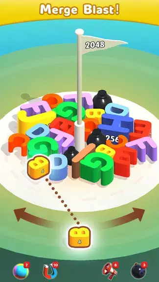 Merge Blocks 3D - 2048 Puzzle應用截圖第2張