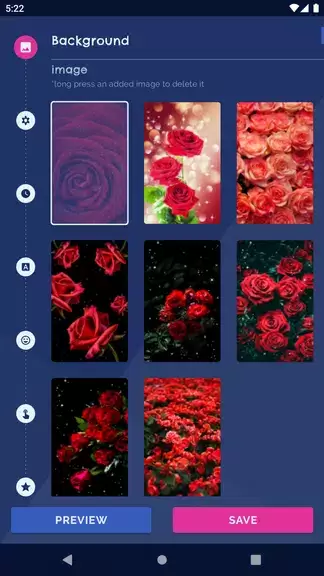 Red Rose 4K Live Wallpaper Tangkapan skrin 1