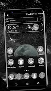 Moon Galaxy Theme Launcher Screenshot 1