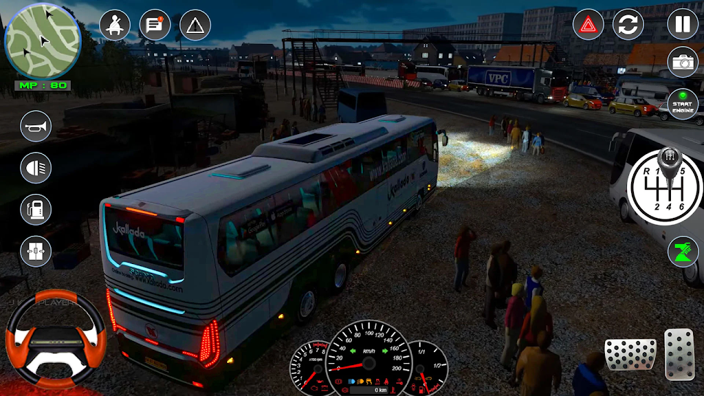 Euro Bus Transport: Bus Games Screenshot 2