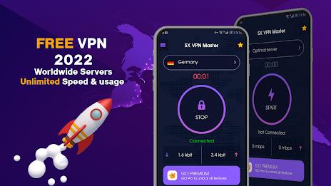 SX VPN - Super VPN Master Captura de tela 2