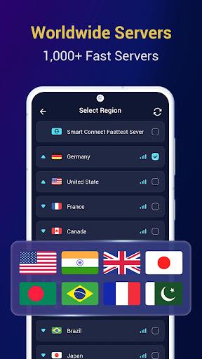 Global VPN - Smart & Security स्क्रीनशॉट 2