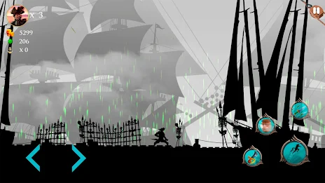 Arrr! Pirate Arcade Platformer Tangkapan skrin 2