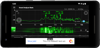 Sound Analyzer Basic Zrzut ekranu 4