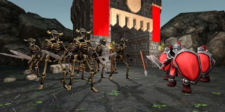 Spartans vs Zombies: Defense Ekran Görüntüsü 1