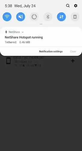 NetShare - no-root-tethering Screenshot 2