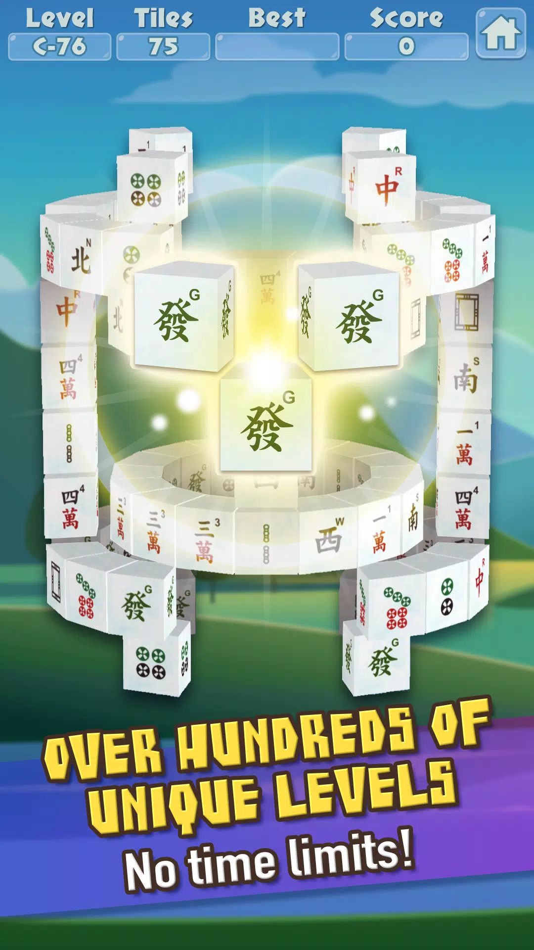 3D Mahjong Triple Tile Match Screenshot 4