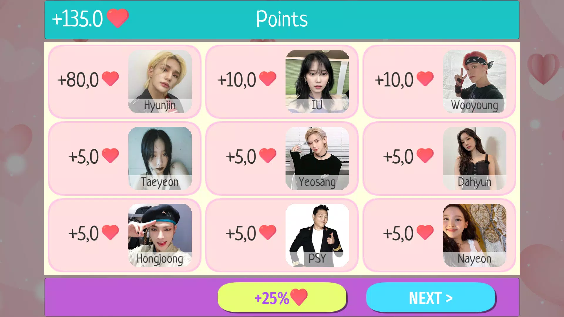 K-Pop Dating Game Screenshot 3