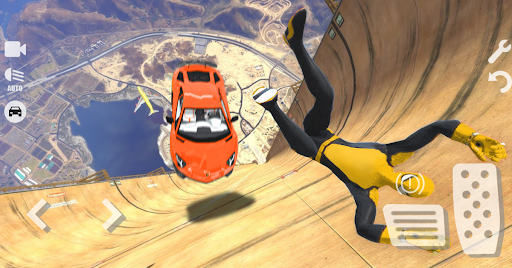 Spider Superhero Car Stunts: Car Driving Simulator Capture d'écran 3