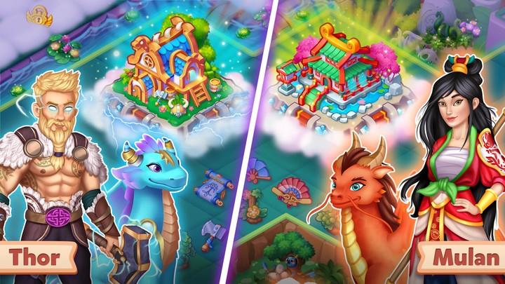 Tales & Dragons: Merge Puzzle Schermafbeelding 2