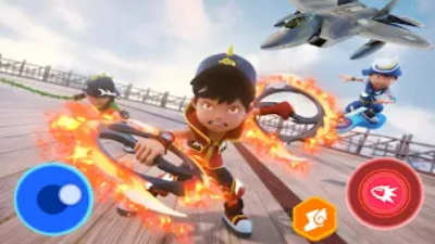 Boboiboy 2 Fighting War Game Screenshot 3