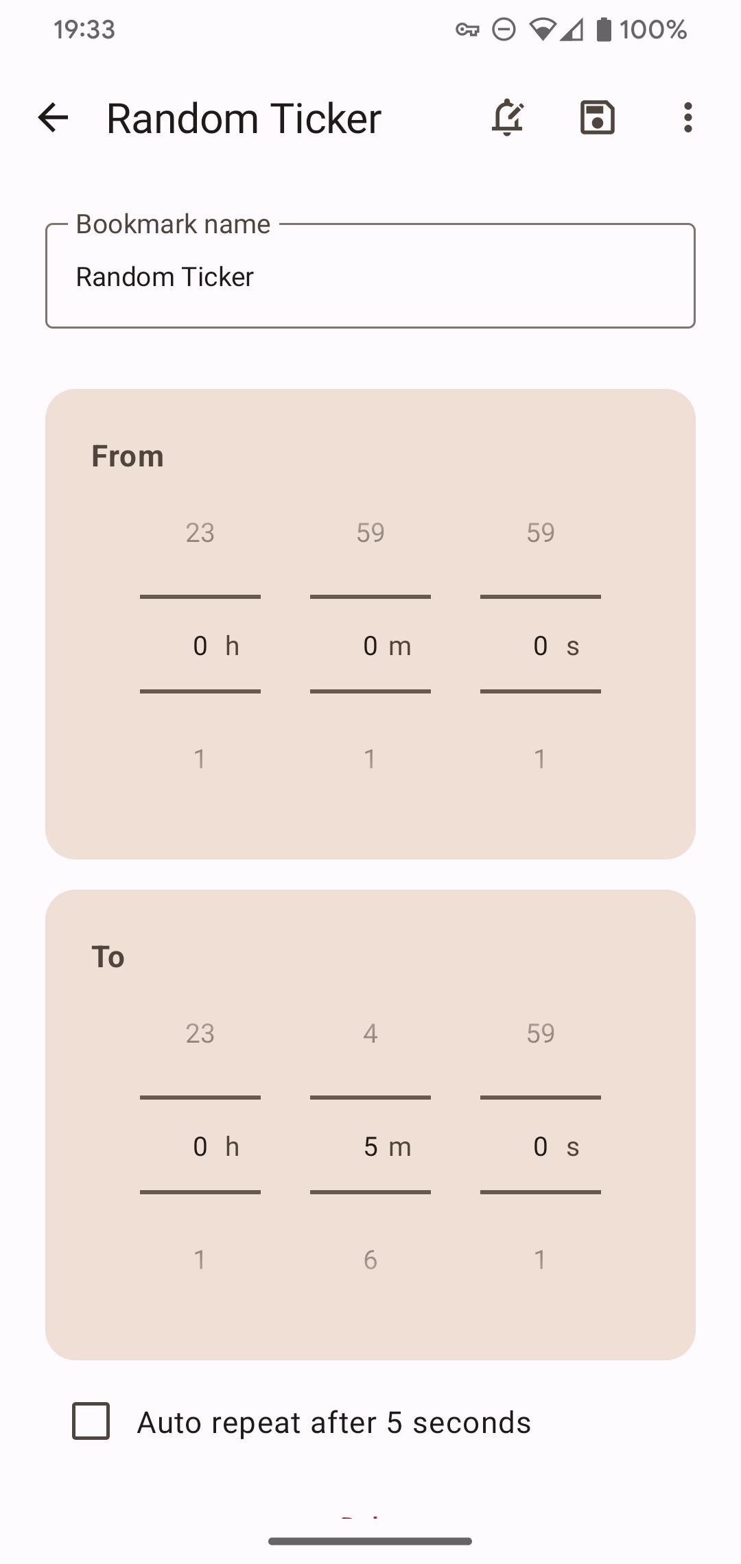 Random Timer スクリーンショット 2