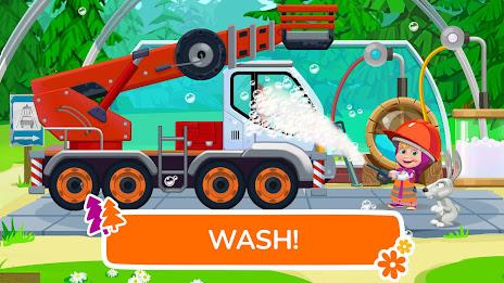 Masha and the Bear truck games Screenshot 2