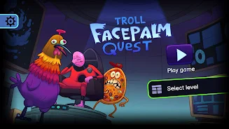 Troll Facepalm Quest スクリーンショット 1