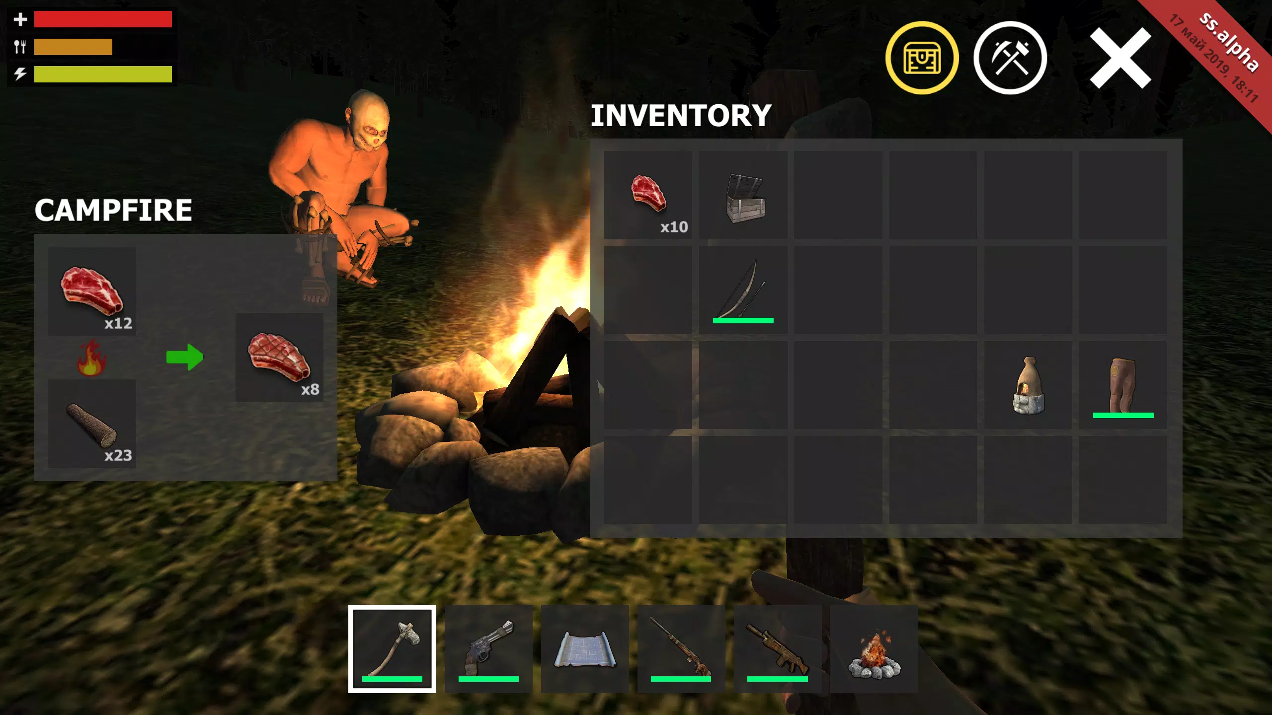 Survival Simulator Tangkapan skrin 2