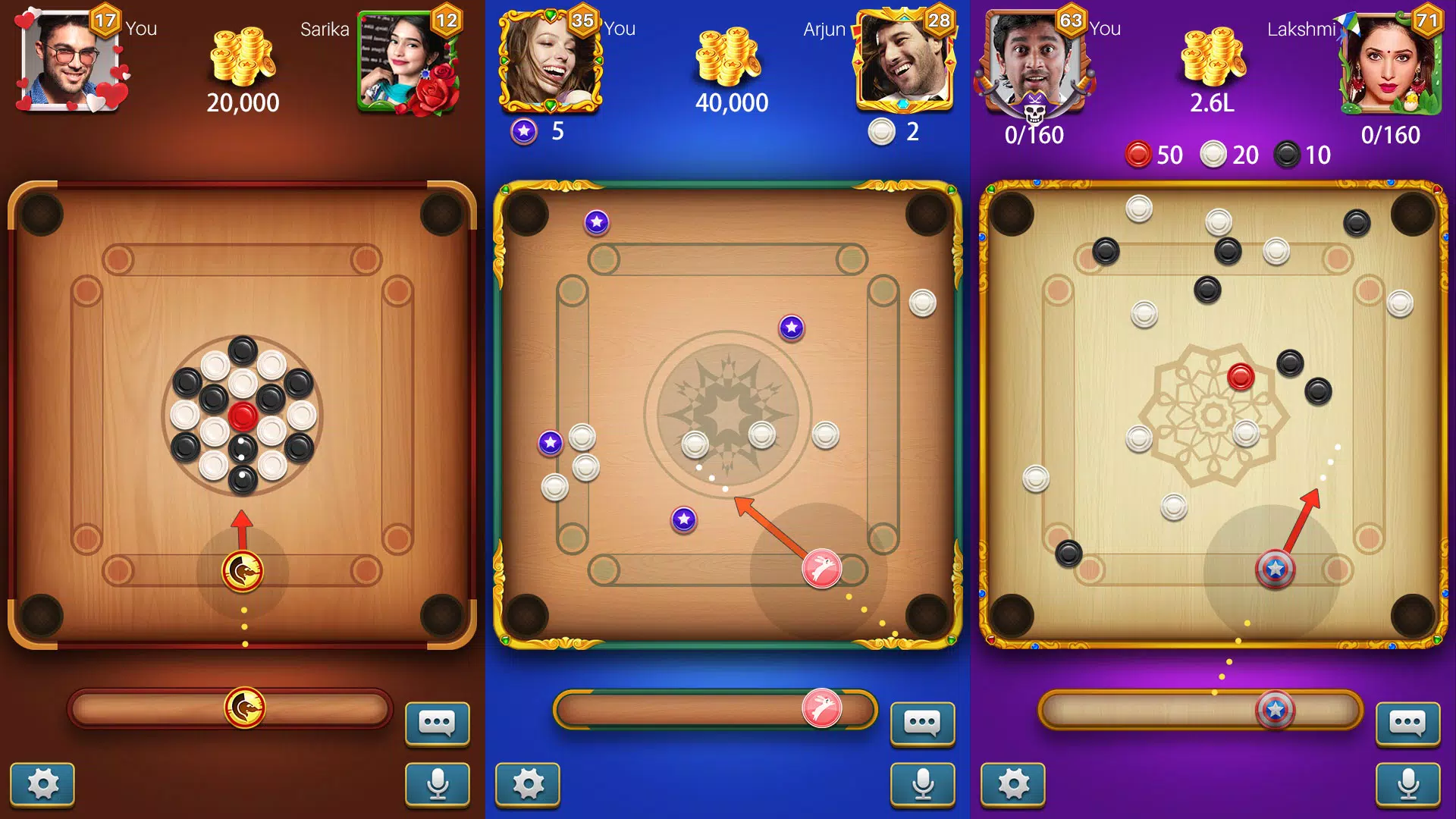Carrom Meta Captura de pantalla 1
