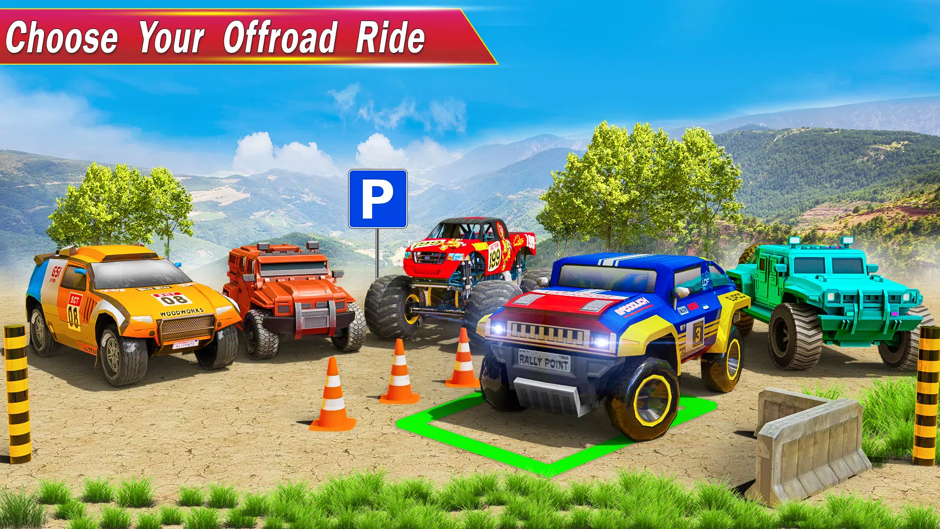 Off The Road-Hill Driving Game Ekran Görüntüsü 4