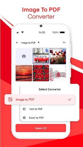 Image to PDF 스크린샷 1